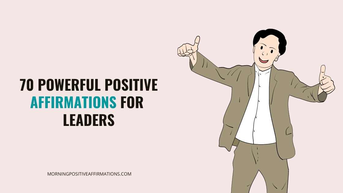 Affirmations For Leaders
