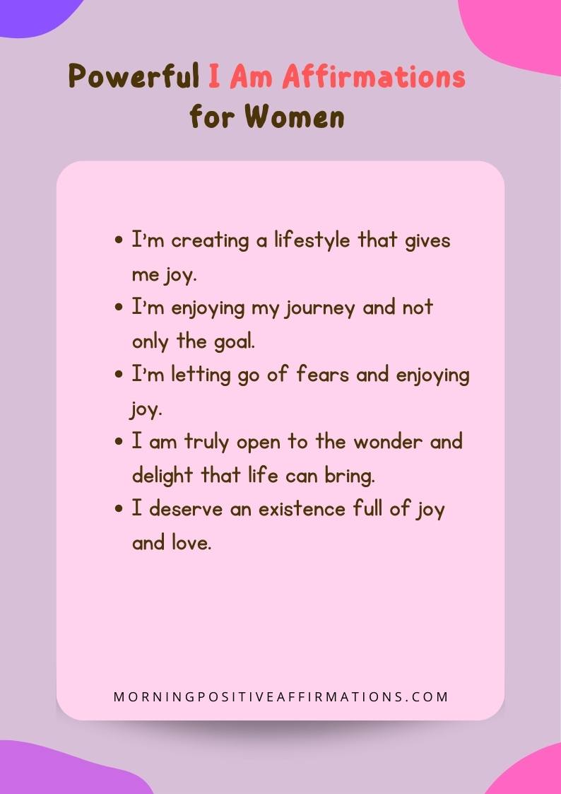 100+ Powerful I Am Affirmations for Women