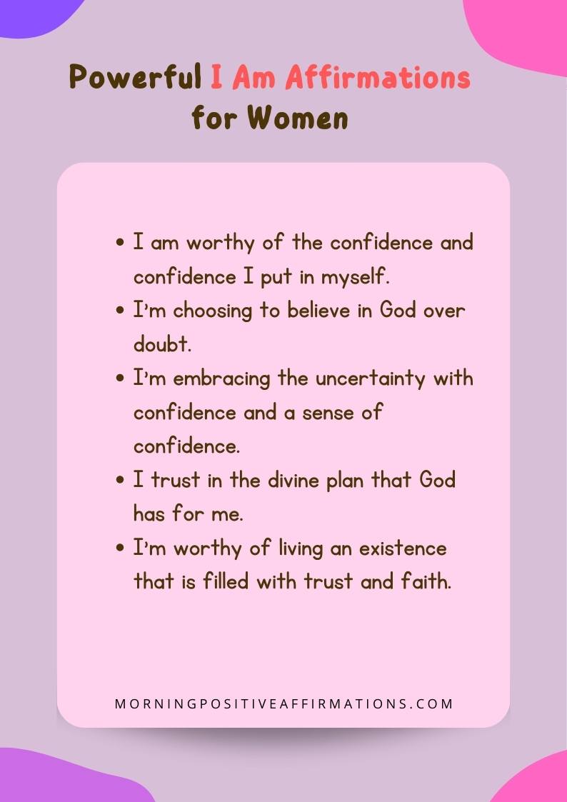 100+ Powerful I Am Affirmations for Women