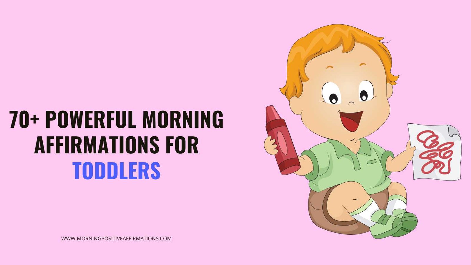 Morning Affirmations for Toddlers